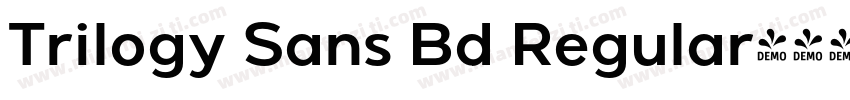 Trilogy Sans Bd Regular字体转换